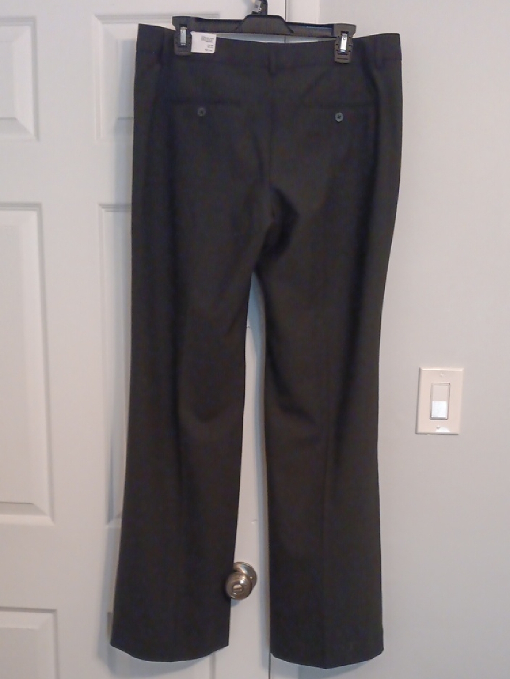 NWT Express Women's The Editor Low Rise Flare Leg 12 Long Pants - Picture 3 of 4